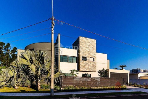 Casa Com 3 Dormitórios À Venda, 341 M² Por R$ 2.500.000,00 - Condomínio Athenas - Paulínia/sp - Ca1095
