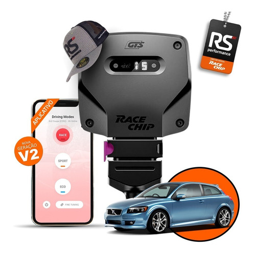 Racechip Volvo C30 2.5 Turbo T5 Chip De Potência Gts V2+ App