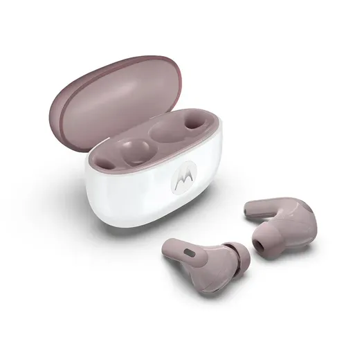 Fone De Ouvido Sem Fio Bluetooth Motorola Moto Buds 2 - Cancelamento De Ruido Ativo E Até 48h De Bateria - Rosa