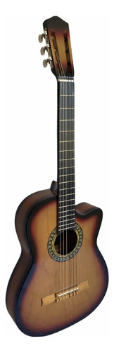 Guitarra clásica Ocelotl Trainee P1M para diestros fuego arce barniz brillante