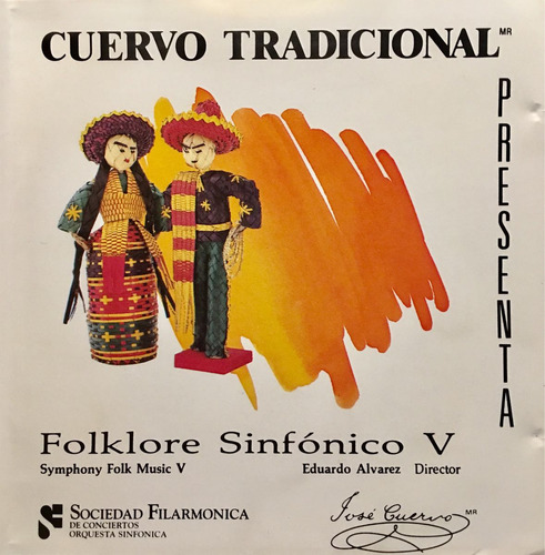 Cd Folklore Sinfonico V Eduardo Alvarez Sociedad - Nuevo