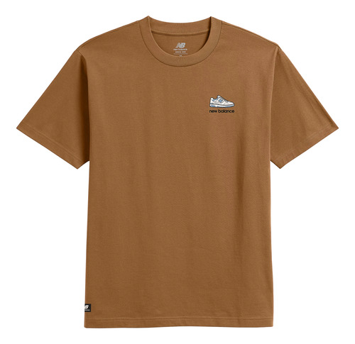 Remera New Balance De Hombre - Mt31576tob