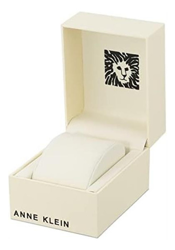Reloj Anne Klein Para Mujer Con Correa De Cuero,