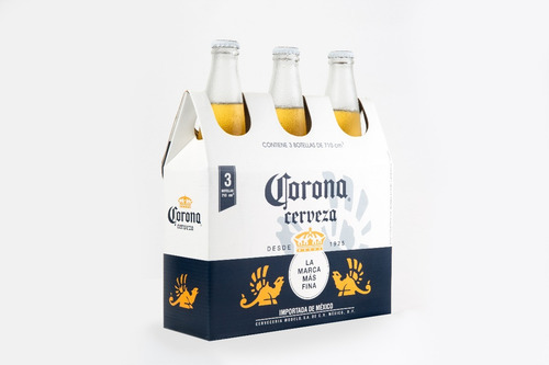 Cerveza Corona 710 Cc X 3 Unidades