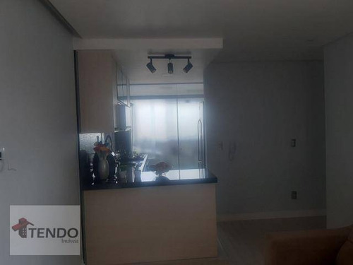 Imagem 10 de 15 de Cobertura Com 1 Dormitório À Venda, 83 M² Por R$ 320.000,00 - Jardim Haydee - Mauá/sp - Co0135