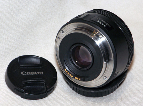 Canon Ef 50mm F1,8 Stm Af Rapido Silencioso Apto Full Frame Canon Ef Negro (Usado)