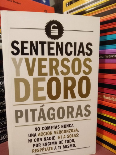 Sentencias Y Versos De Oro -  Pitágoras