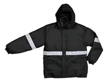 Comprar Campera De Abrigo Trucker De Trabajo Con Cinta Reflex