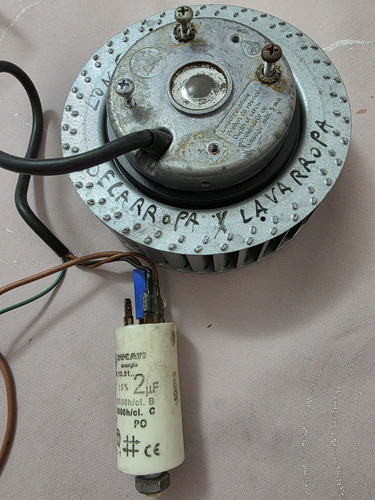 Repuesto Turbina Lavasecarropas Motor Longvie (Usado)
