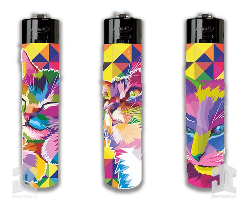 Encendedores Geo Cats 24 Und- Distribuidor Oficial Atomic