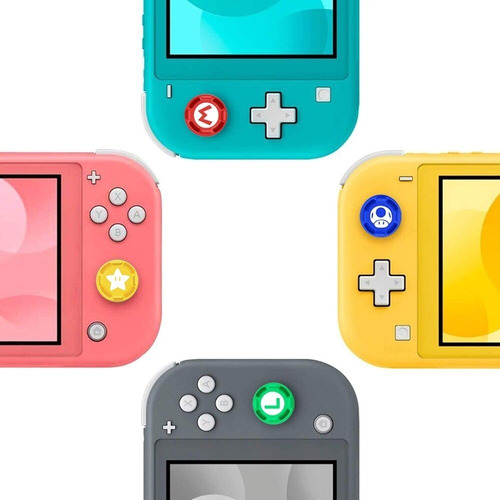 2 Pares De Gomas Para Joycon Nintendo Switch Pokemon