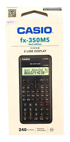 Imagen 4 de 7 de Calculadora Cientifica Casio Fx-350ms Relojesymas