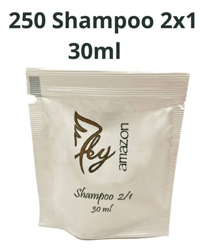  Kit 250 Shampoo 2x1 Pousada Hotel Hospital Motel Airbnb Spa