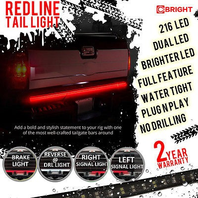 60  Redline Flexible Barra De Luz Led Trasera Freno De Señal