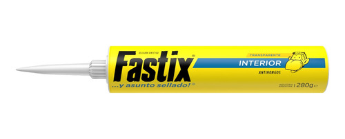 Fastix®  Interior - Sellador - Transparente - Cartucho 280g