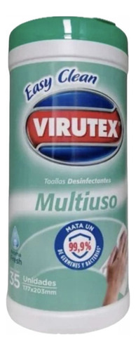 Toallas Desinfectantes Virutex 35uds