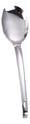 Cuchara For Servir De Acero Inoxidable Con Mango Sólido
