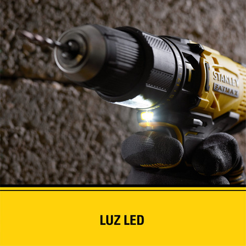 Taladro Percutor 1/2'' 20v Fatmax 50nm Stanley Scd711c2k-b2