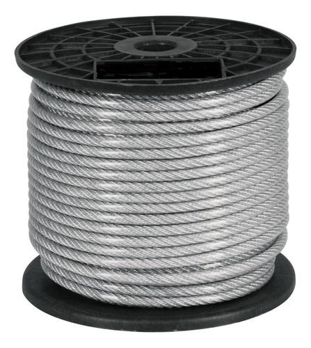 Guaya De Acero Con Recubrimiento De Plastico 300m 3/32 * 1/8