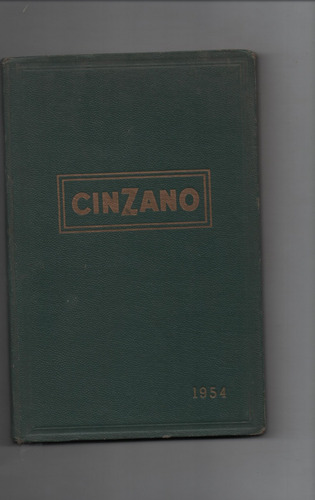 Cinzano Almanaque 1954  - Ñ706