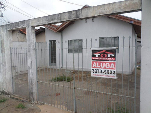 Imagem 1 de 8 de Casa Com 2 Dormitórios Para Alugar Por R$ 700,00/mês - Conjunto Habitacional Engenheiro Otávio Rasi - Bauru/sp - Ca0012