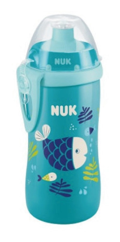 Vaso Pico Push Pull Nuk Junior Cup Efecto Camaleon 300ml