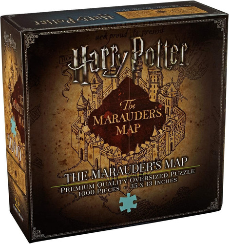 Quebra-cabeça De Mapas Do Marauder De Harry Potter Da Coleçã