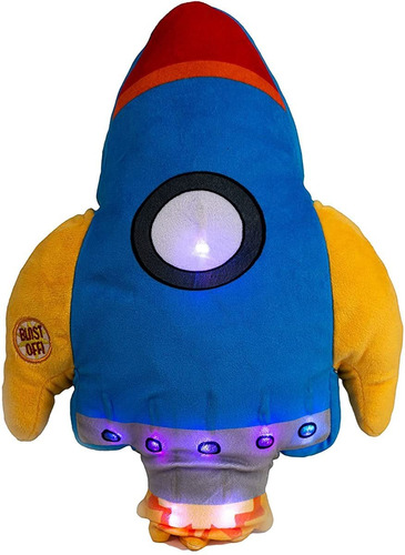 Almohada Iluminada Para Niños, Luz Nocturna Led De Felpa Par