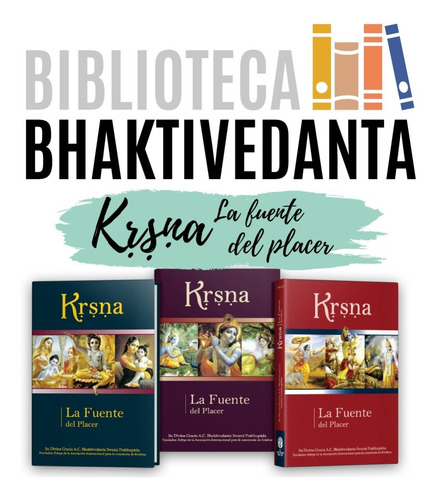 Imagen 8 de 8 de El Libro De Krishna (3 Tomos)