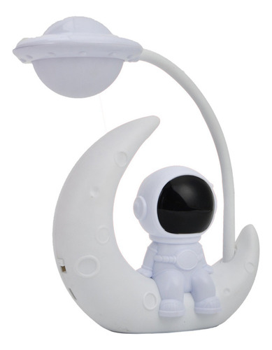Lámpara Decorativa En V Spaceman Astronaut Mesilla De Noche