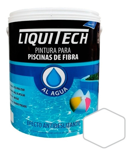 Liquitech Piscinas Fibra Piletas Plásticas Merclin | 4lt