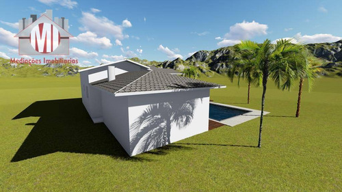 Lindo Projeto, Com Escritura, 3 Dormitórios, Piscina, Campinho, Área Gourmet, À Venda, 1900 M² Por R$ 530.000 - Zona Rural - Pinhalzinho/sp - Ch0909
