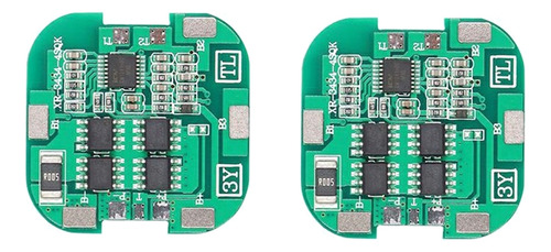 Placa De Protección De Batería Z72pcs 4s Bms 8a 14.8v 18650