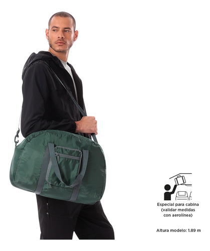 Totto Maleta Deportiva - Bolsa De Viaje | Grande Branel Verde Lisa