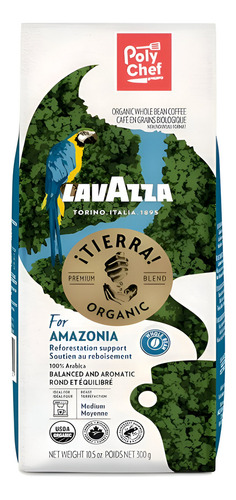 Café Molido Lavazza Organico Amazonia 300g