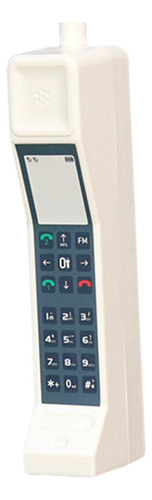 Enfeite De Telefone De Tijolo Retrô Decoração De Branco