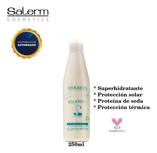 Salerm 21 Crema Hidratante Proteina De Seda 250ml, Capilar 