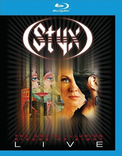 Styx The Grand Illusion Pieces Of Eight Live Blu-ray Imp.n 