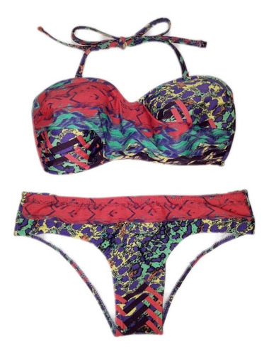 Traje De Baño De Dama, Bikini Strapless