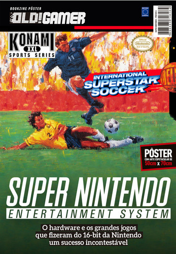 Superpôster Old!gamer - Super Nintendo: Arte C (internation, De Editora Europa. Editorial Europa, Capa Mole Em Português