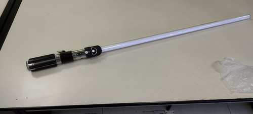 Sabre De Luz Lightsaber Darth Vader Da Hasbro Force Fx Preto E Branco (Usado)