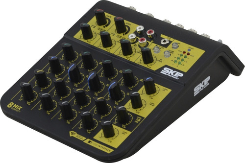 Skp Mix Connect 8 Consola Mixer 8 Canales Usb Phantom Cuotas