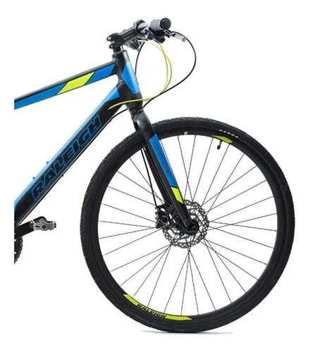 Bicicleta Raleigh Urban 1.1 Rod 28 Full Aluminio Disco Hidra