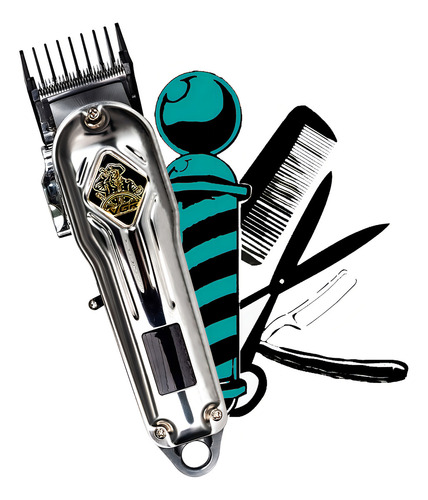 Cortador De Cabelo Profissional Vgr Oiv-267 127/220V Prateado