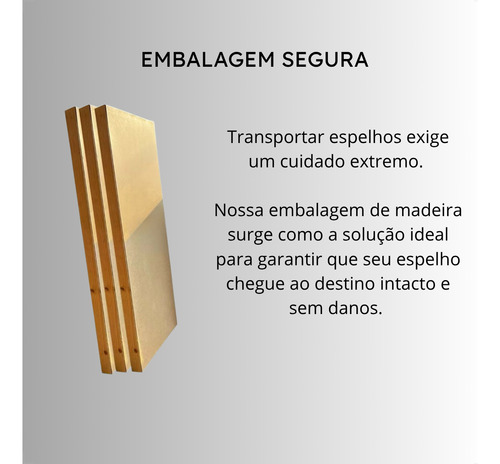 Espelho Retangular Touch Jateado Com Led 70x50 Moderno Luxo Neutro