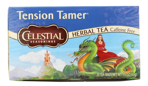 Té Celestial Seasonings Tension Tamer Caffeine Free 20pz Imp