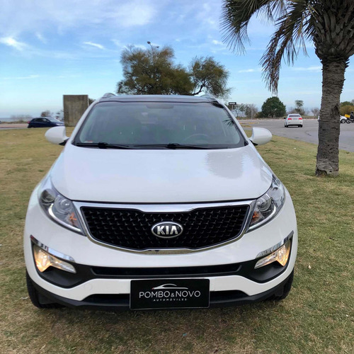 Kia Sportage Automática Con Techo Un Dueño Financio Permuto