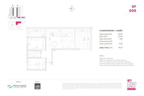 Imagen 2 de 9 de Va769 - Venta Apartamento 2 Dormitorios 01 Del Centro