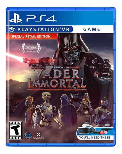 Star Wars Vr Series Vader Immortal - (ps4)