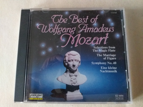 Cd Mozart/  The Best Of Wolfgang Amadeus Mozart
